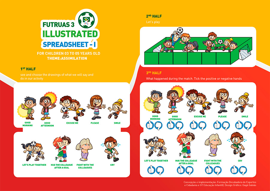 planilha ilustrada 01 ingles